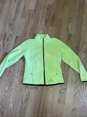 Trail North Women's Neon Green Full-Zip Utility Jacket
